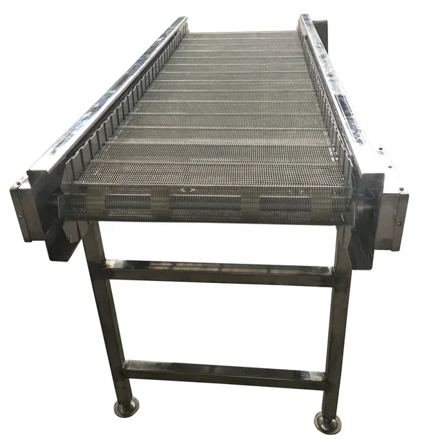 New China Factory ODM OEM SUS304 Hot Sales Low Consumption Wire Mesh Belt Conveyor for Chemicals Restaurant Hotel Use 4