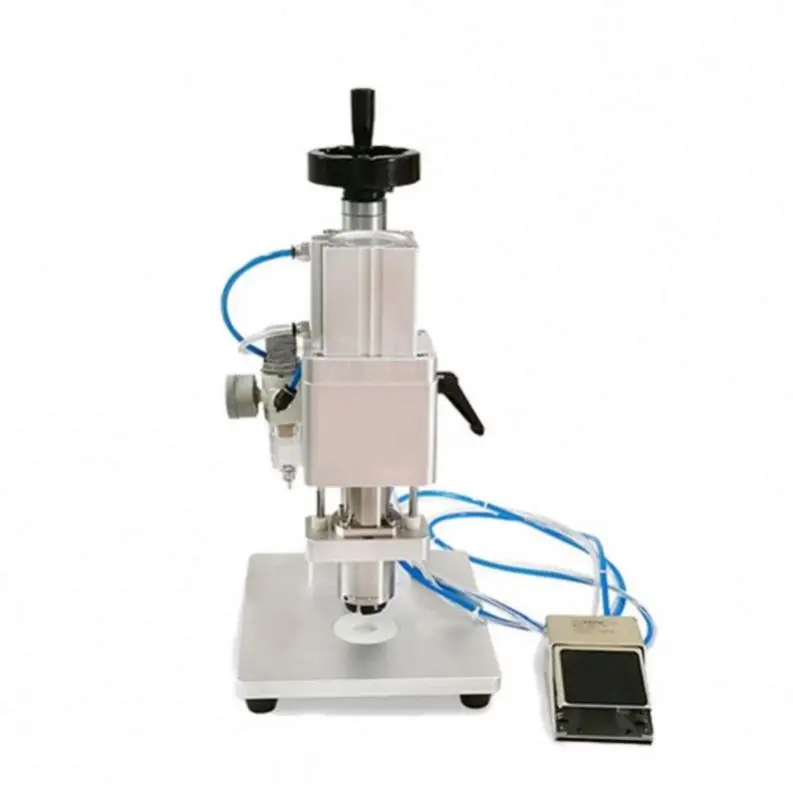 TEBAK Semi Automatic Oral Liquid Bottle Capping Machine - High Precision Grade Capper