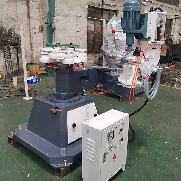Manual Irregular Rough Grinding Fine Grinding and Polishing in One Glass Shape Edge Polishing and Grinding Machine