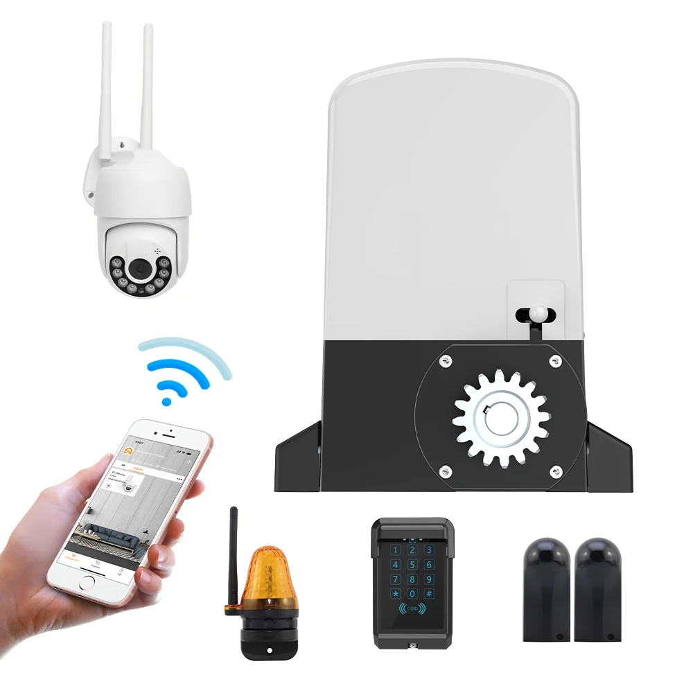 Smart Control Board Heavy Duty Three-phase Electric Automatic 2500KG WiFi Gate Opener Sliding Gate Motor