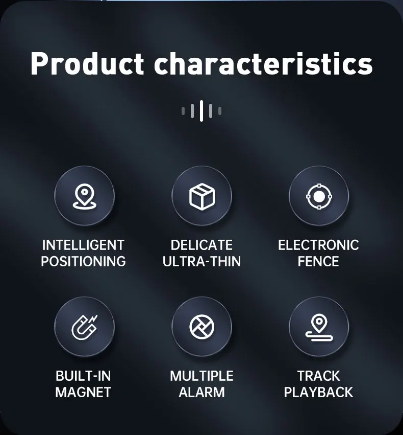 product rsh ultra thin gps tracker real time global tracking device for kids elderly pet car vehicle bicycle bike-3