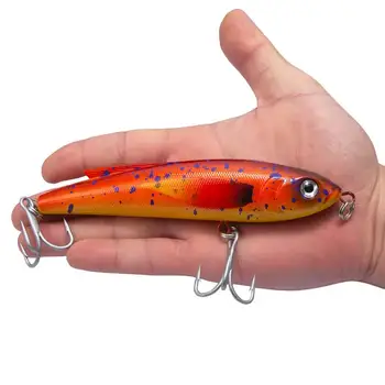 Pencil Floating Lure ABS Material 140mm 70g Saltwater Fishing Bait for Bass Mackerel & Trout – Pencil – view 3