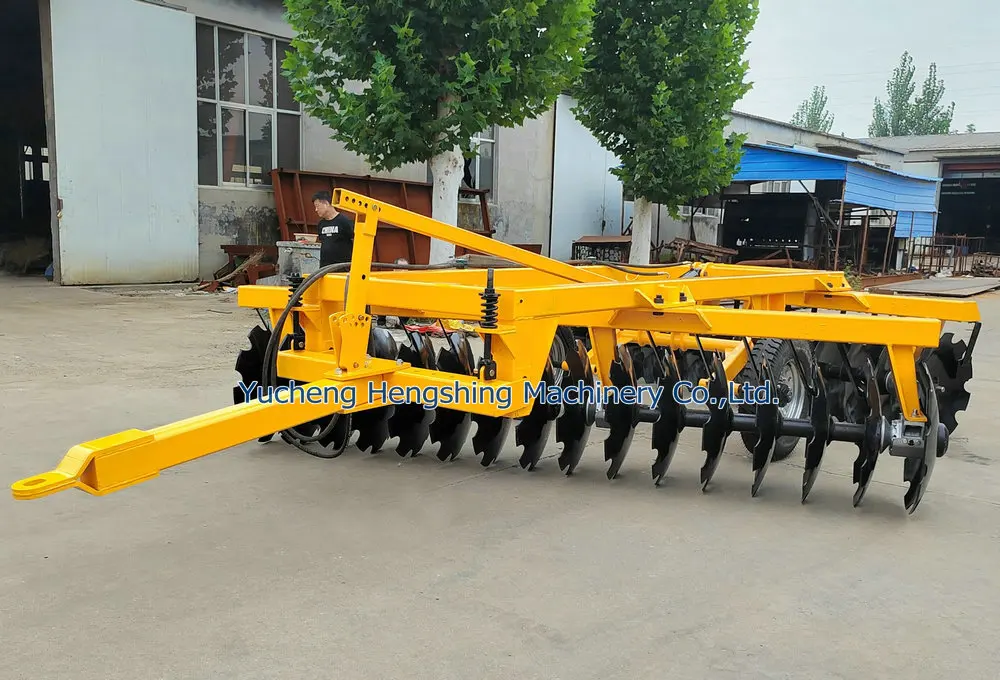 Agriculture machinery heavy hydraulic 24 disc harrow for tractor