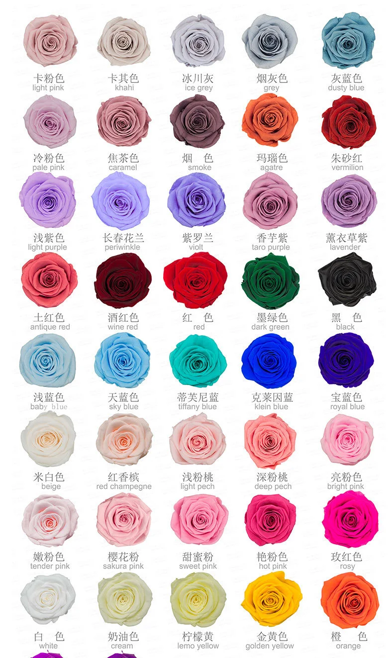 Ayoyo Oem 2024 Most Popular Preserved Rose Box Forever Roses Flower ...