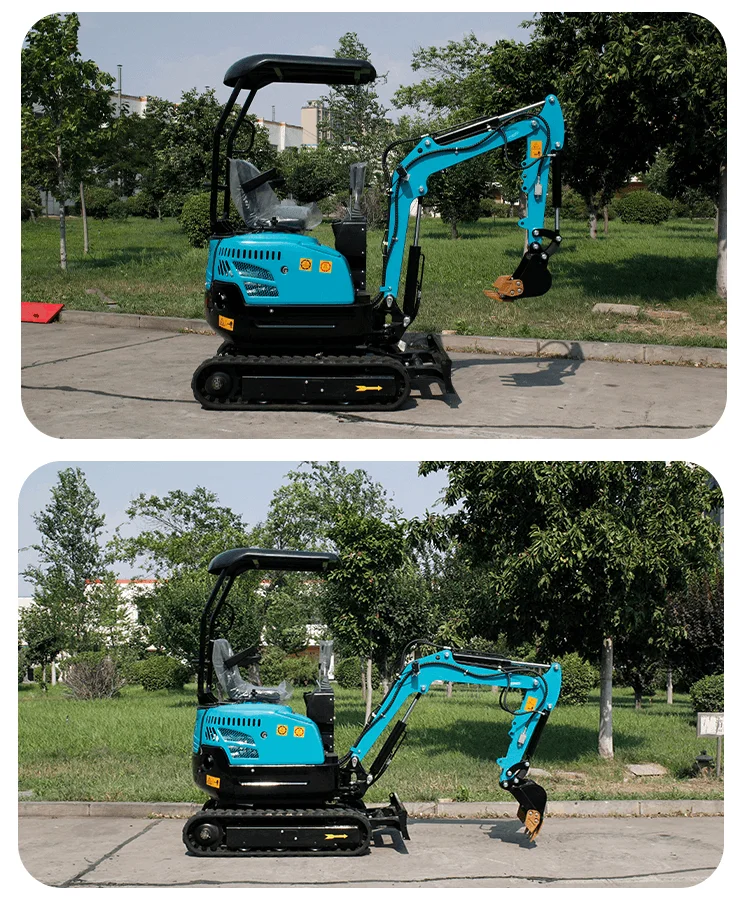 Fast Delivery mini small excavator New mini excavator 1000 kg 1 ton excavators small digger with CE EPA for sale details