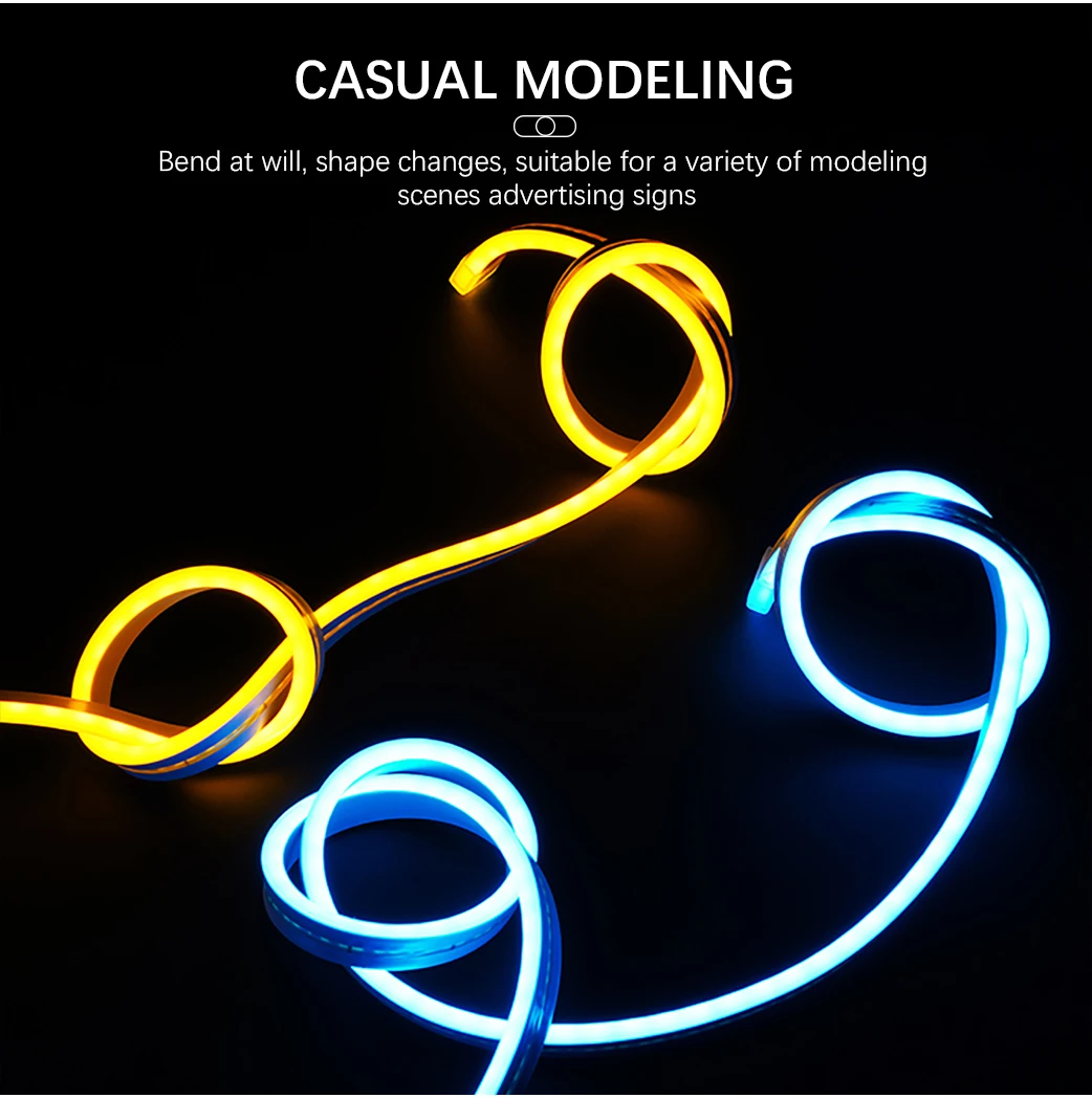 New Ultra Bright Leds 78w/m 296led/m Seamless Pcb Consistent Color And