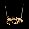 Flower necklace