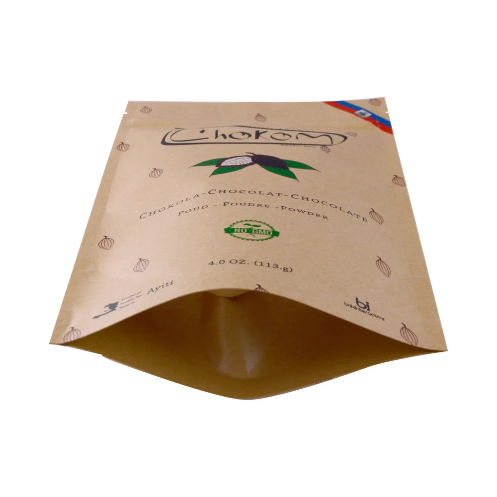 Magic Brand 100 Low Moq Customized Printed Snack Stand up Pouch Ziplock Bags Vacuum Powder Candy Flower Food Packaging Bag