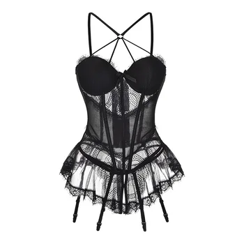 Sexy Lingerie Sexy Small Chest Large Gathering Temptation Set Tight