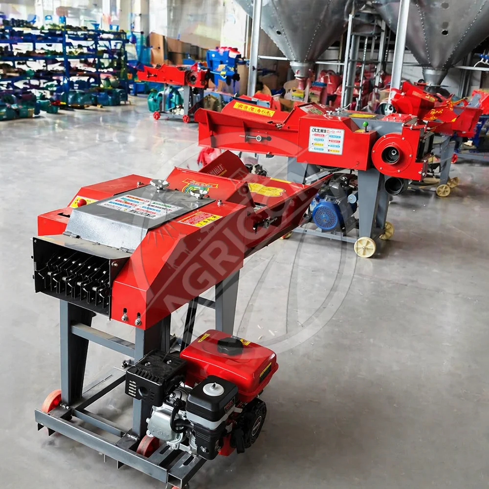 Electric Grass Chaff Cutter 0.5t/h