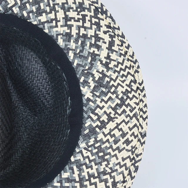 Воздухопроницаемая соломенная шляпа унисекс Пляжная фетровая от солнца для улицы мужчин и женщин