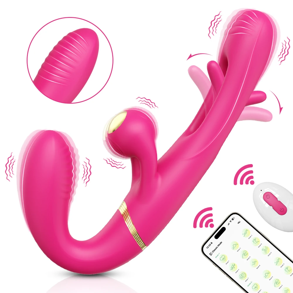 New Arrival Mini U-Shaped USB Power Rabbit Vibrator Women's G-Spot Masturbation Dildos Metal Sex Products