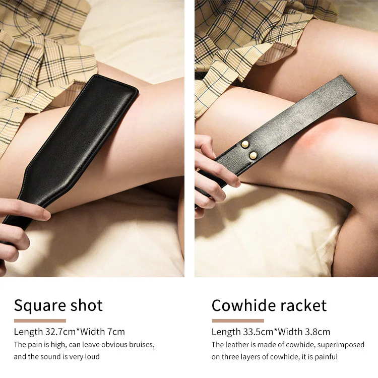 High Quality Leather Slave Bondage Flirting Tools for Adults