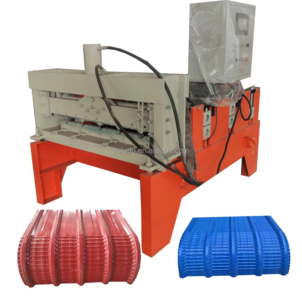 6m Long Hydraulic Automatic Docking Platform Roof Panel Stacker Machine ...