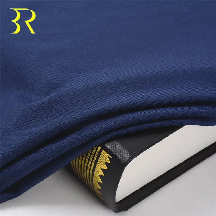 
 Белая Трикотажная хлопковая лайкра, трикотажная ткань для одежды  