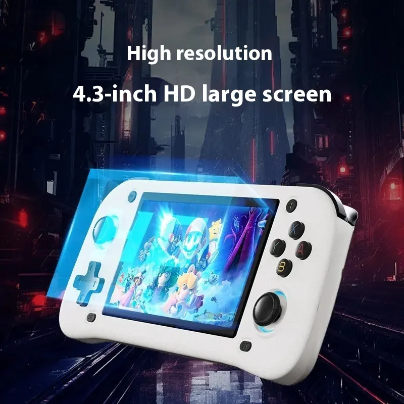 Classic Retro PSP 4.3inch IPS Screen Handheld Arcade Game Console New G28 Remote Control Wi-Fi Communication Nostalgic Nostalgic