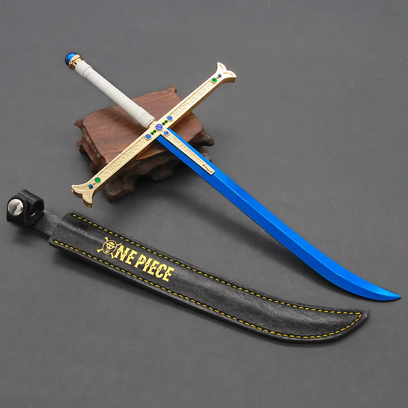 Yoru Sword Miniature Alloy Dracule Mihawk Metal Black Blade 