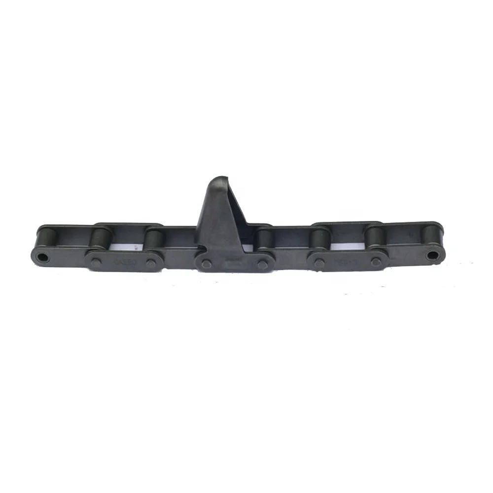Conveyor Roller Agriculture Chain With Attachments C55 C Type Steel TV Samples Nature Alloy Standard 1 Years Conveyoy Chain 60KN