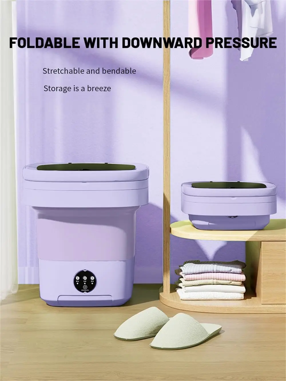 Portable Mini Washing Machine High Capacity Modes