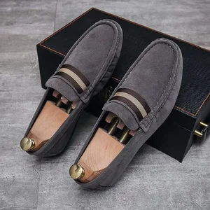DDP Ready to Ship Loafer Shoes in Stock Men's Casual Flat Fashion Slip on Driving Shoes Casual Flat Loafer Boat Shoes