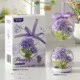 K523-Starlight Purple Bubbles Crystal Ball",