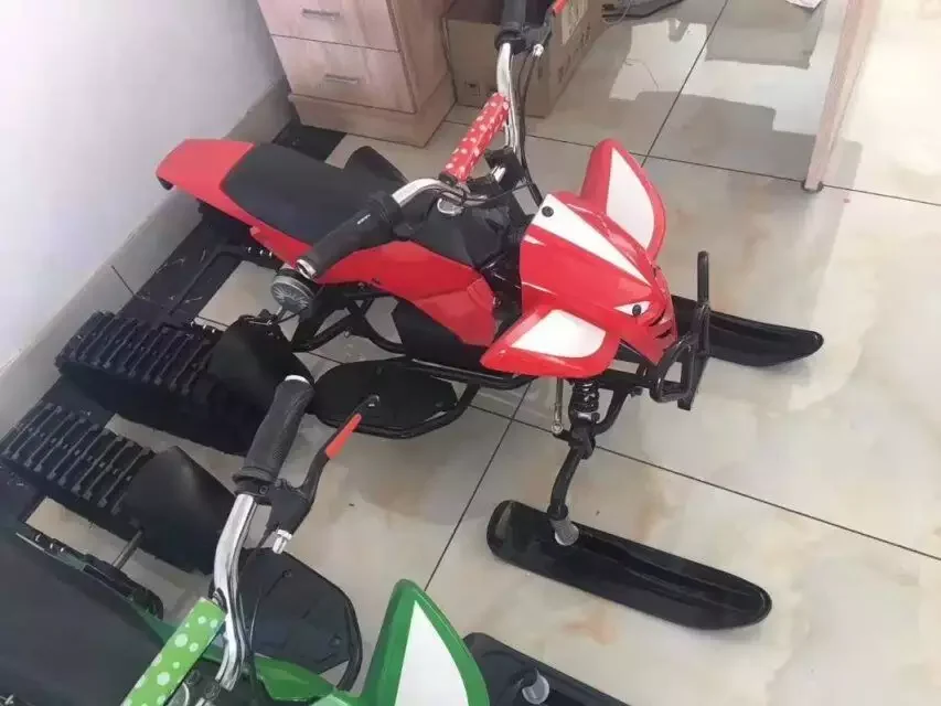 Мини электрический/бензиновый снегоход, Электрический Снежный велосипед, санок, снежный автомобиль для детей и взрослых, снежный слайдер для продажи