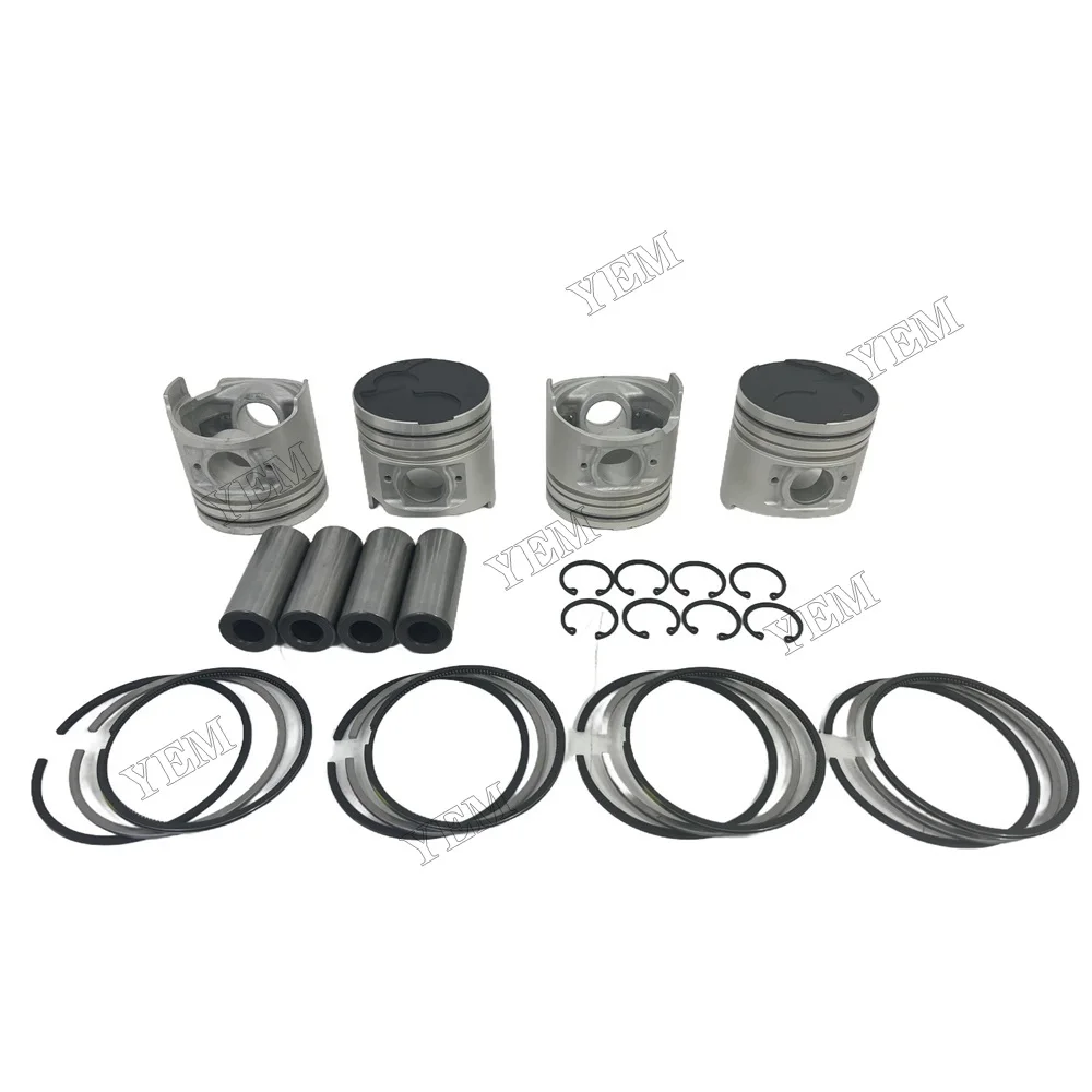 4M40 Piston Kit W/ Ring Set For Mitsubishi Engine Rebuild Kit