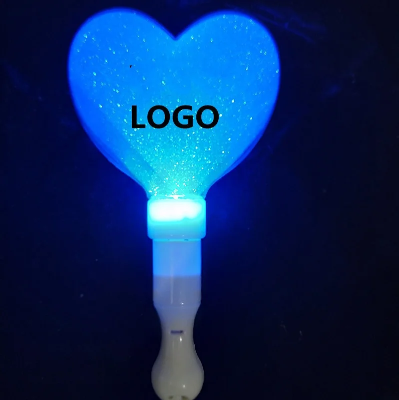 WOBBLO Light Stick | Heart Shaped Light Bar | Light Up Heart Wand