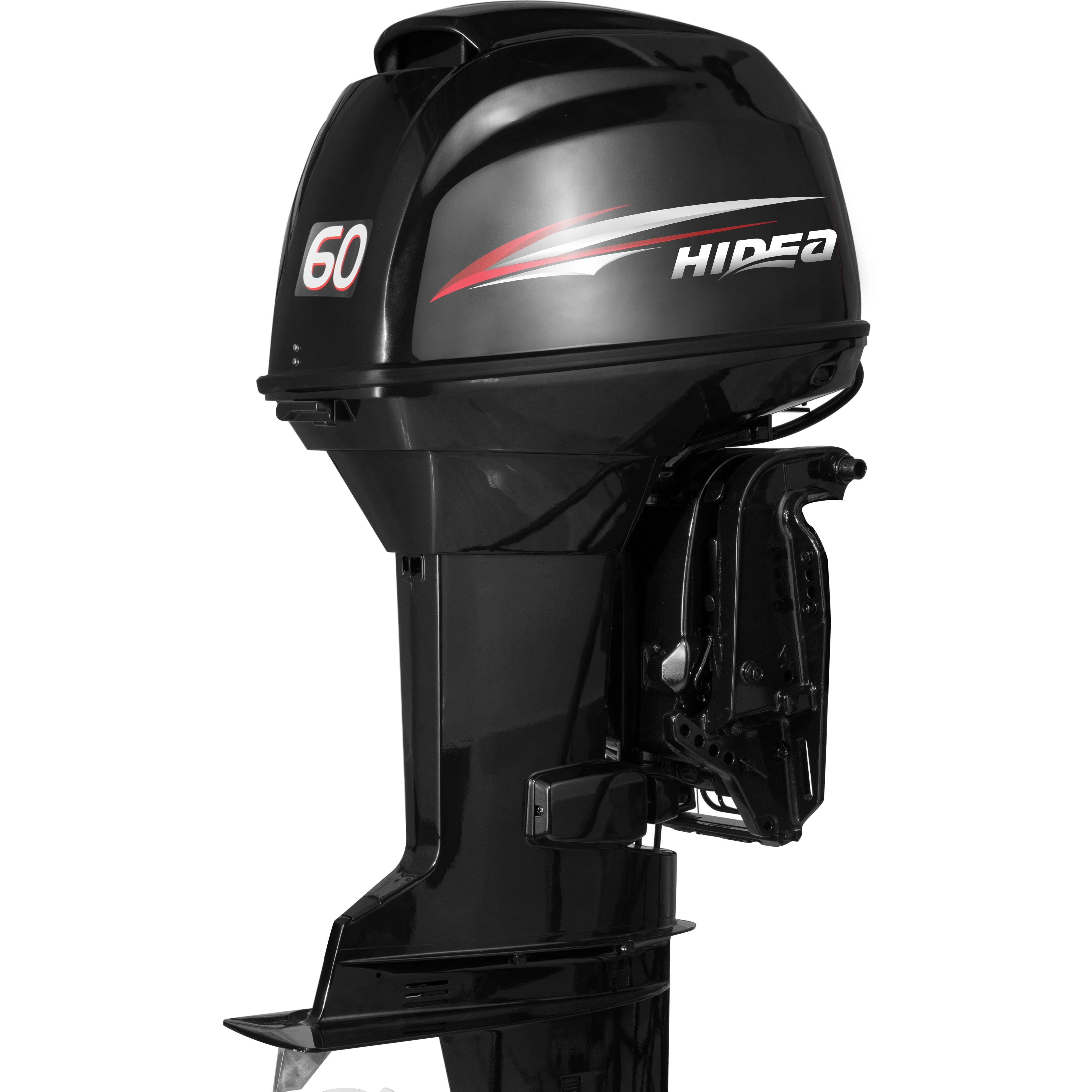 Hot Selling Hidea New Model 60hp Outboard Motor 2 Stroke with CE Certificates Remote Control Electric Steel Hull