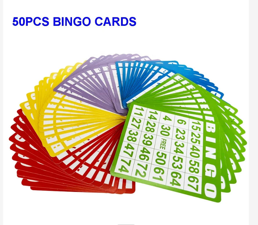 Оптовая продажа, набор Делюкс для игры в бинго, 6 дюймов, металлическая клетка (полный)