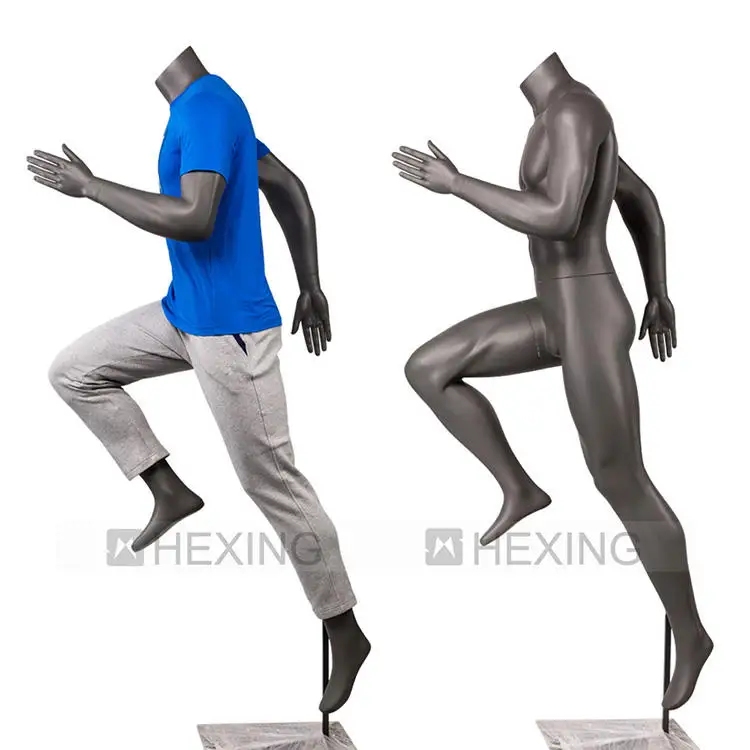 Sports Running Male Mannequins Men Mannequin Athletic Fashion