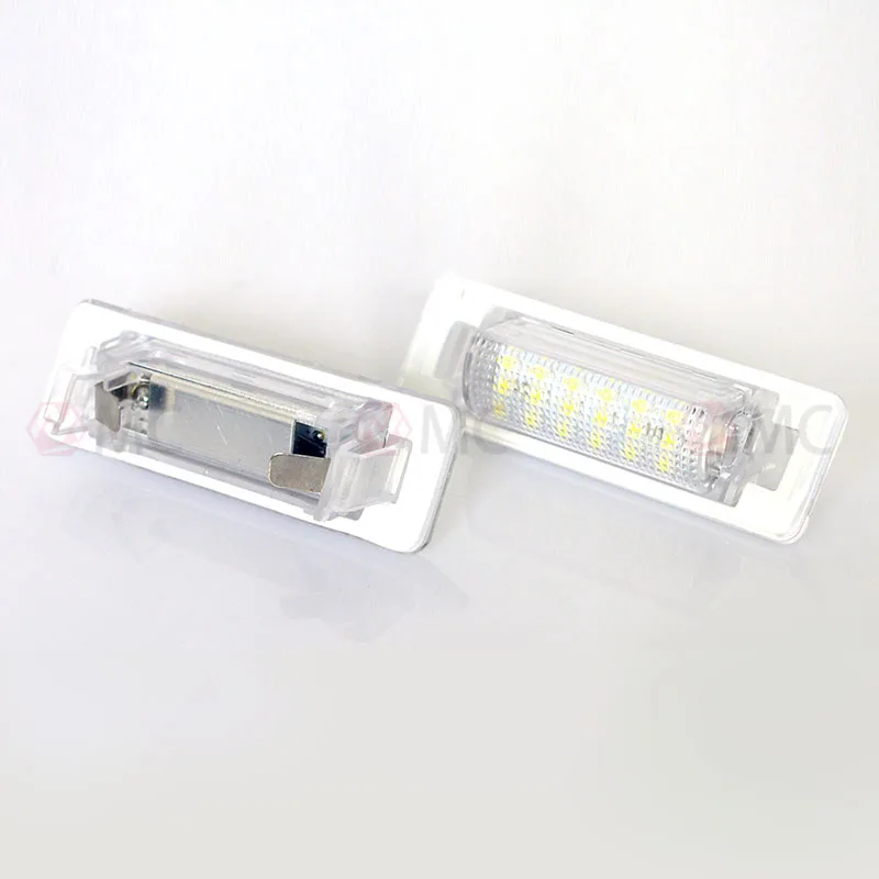 LED License Plate Light for Benz W210 4D Sedan W202 4D Sedan Facelif Rear License Plate Led Light