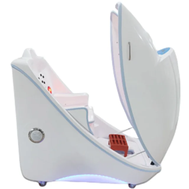 Hot Selling Ozone Therapy Sauna Acrylic Capsule Whole Body Spa Steam Sauna Pod