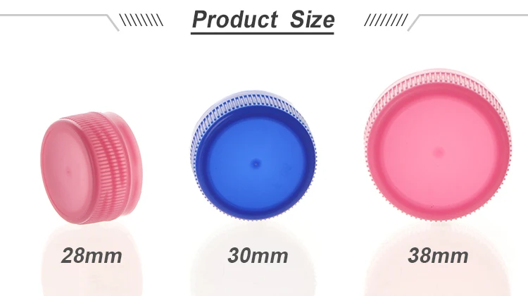 Top Grade 28mm Pco 1881 Plastic Mineral Water Cap Soda Bottle Cap for ...