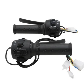 Electric bicycle motorcycle brake handle double disc double drum accelerator, switch speed controller assembly handle