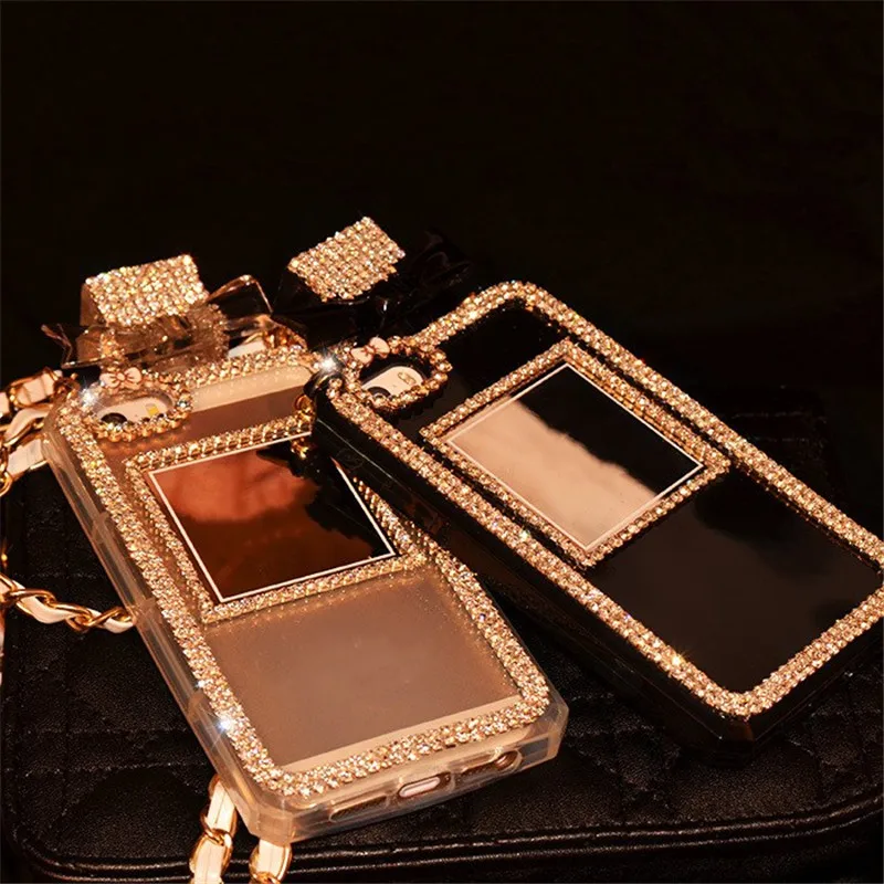 Luxury Design Perfume Bottle Square Rhinestone Glitter Love Shockproof  Phone Cases For Iphone 14promax/14pro/14/14plus,13promax/13pro/13,12promax/12pro/12,11promax/11pro/11,xsmax/xr/xs  Phone Cases - Temu United Arab Emirates