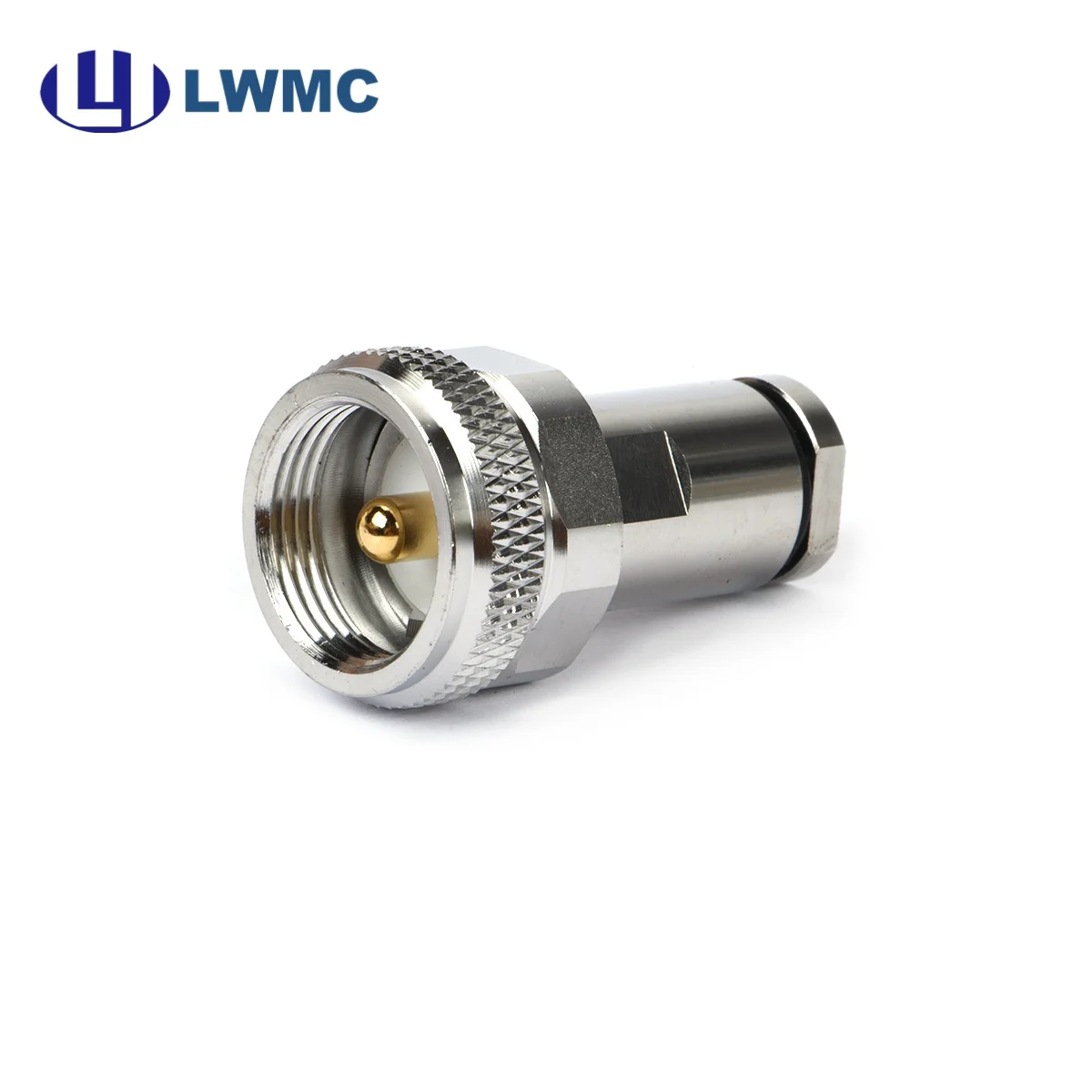 LWMC Manufacturer Top Efficiency Customized Silicone Rubber Uhf Coaxial Connector UHF Male Pl259 Clamp for M&P-HYPERFLEX5 Cable