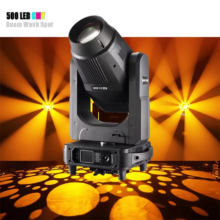 500Wビームスポットウォッシュ3in1 CMY + CTOズームLEDムービング