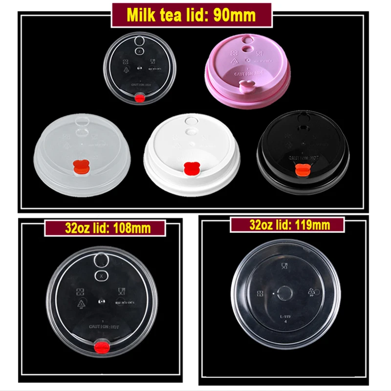 Popular beverage juice milk tea cold drink cups custom reusable plastic bubble tea cup supplier