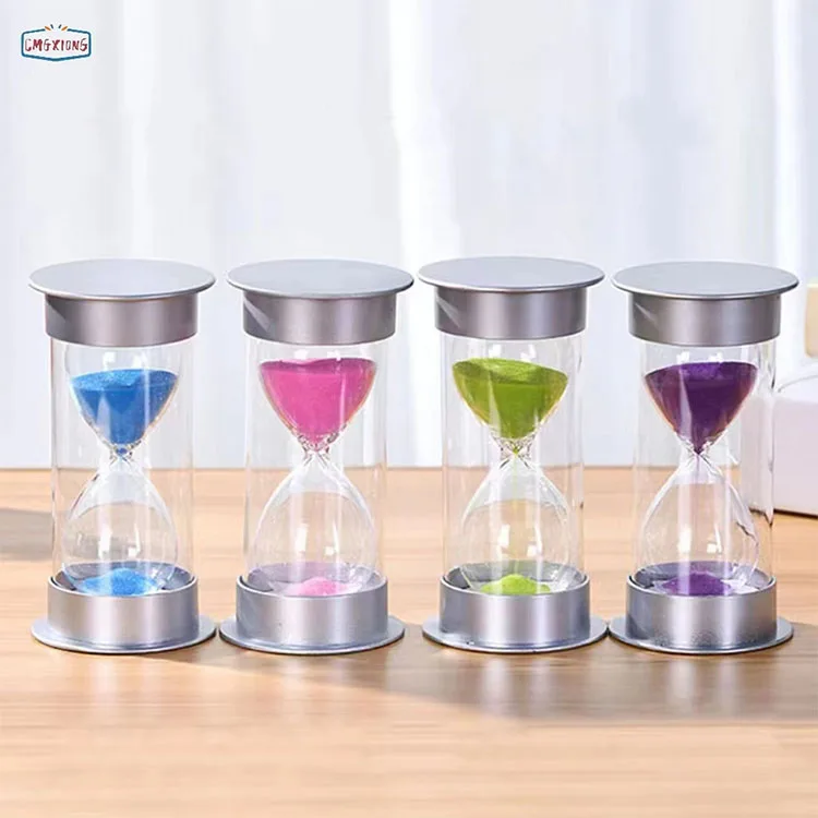 Заводская поставка кухонные шлифованные 25 30 60 90-минутные песочные часы украшение натуральные таймер