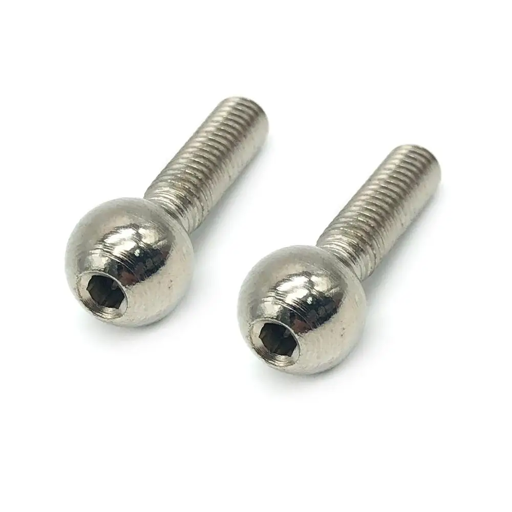 Vis à tête sphérique en acier titane pour machine cnc