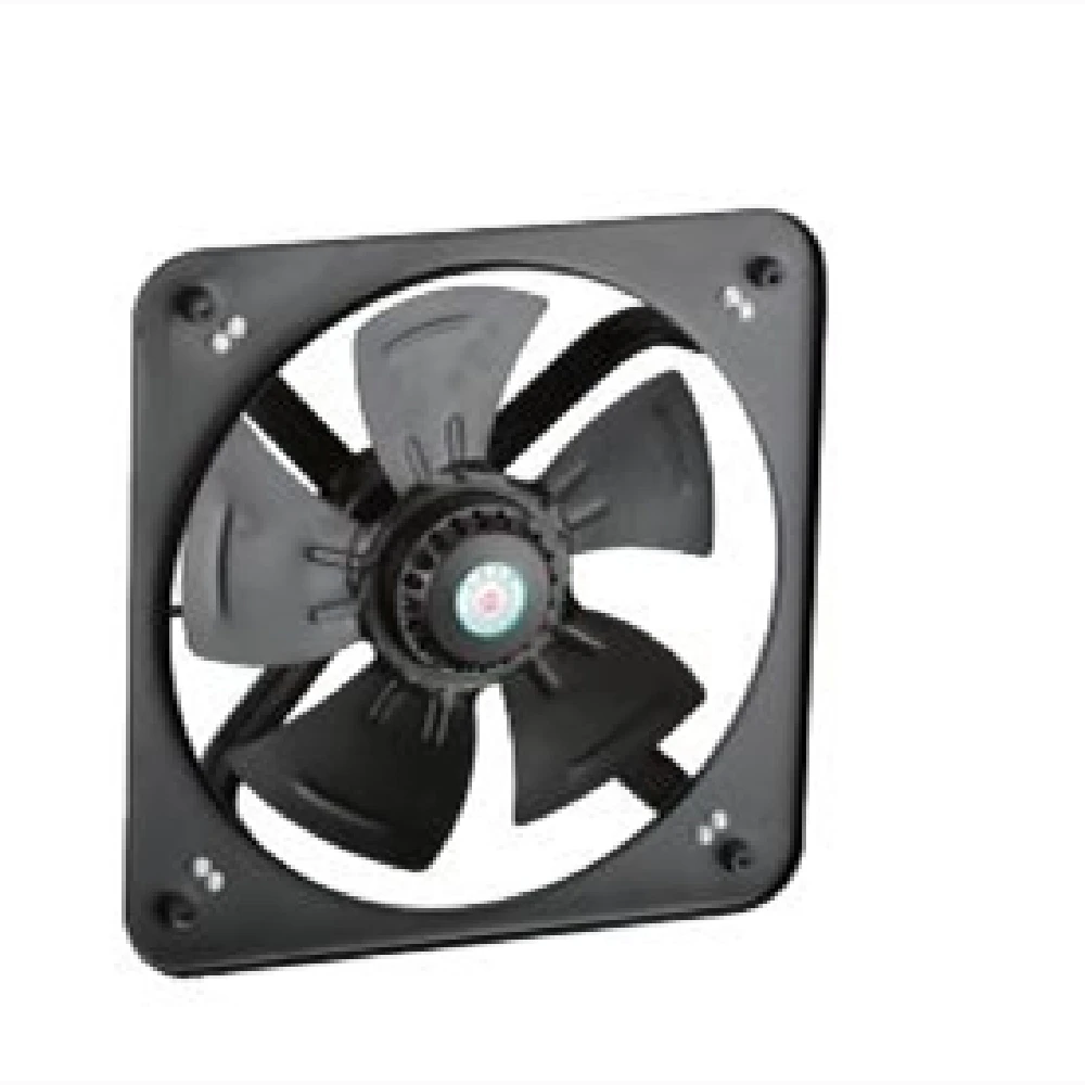 Ventilateur industriel noir à grande vitesse sans brosse de roulement à billes en plastique d'OEM/ODM 11025AC