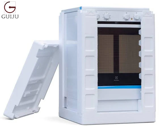 GUIJU New Automatic EPS Foam Box Production Line with Polystyrene Fish Box Making Machine With Hydraulic