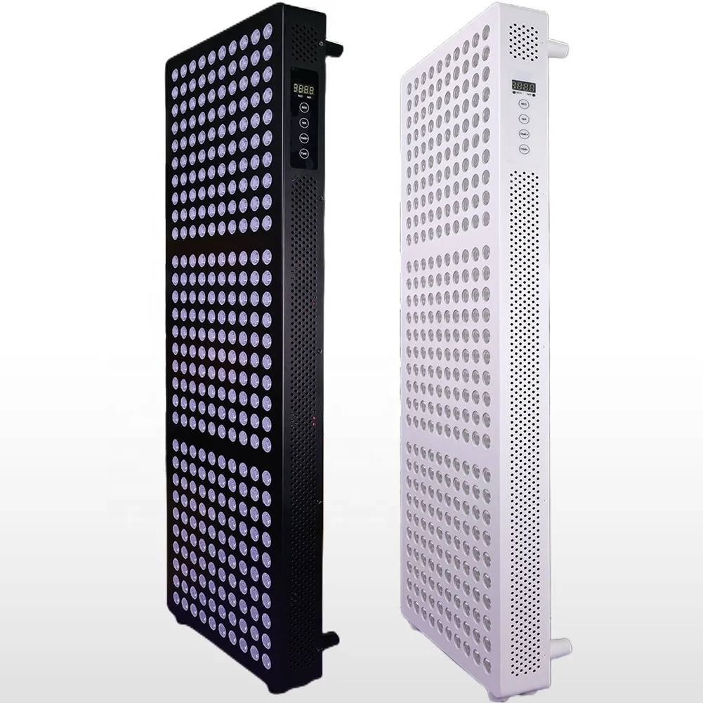 LED Red Light Therapy Panel With Remote Control 5 Wevelengths 630/660/810/830/850nm Infrared Red Light Therapy Whole Body Panel