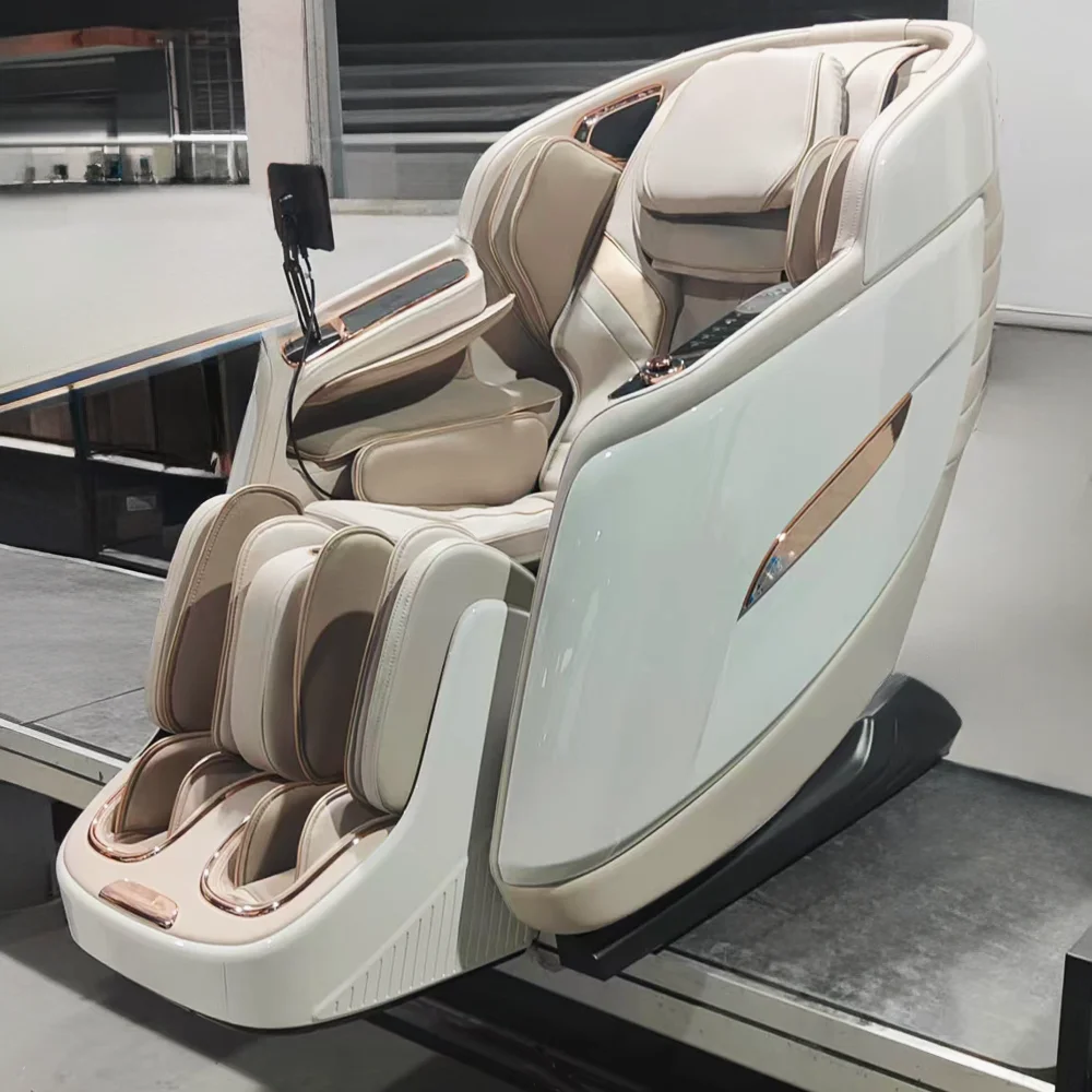 Dual Massage Mechanism Human Touch Zero Zero Gravity 5D Massage Chair With Intelligence Ai Voice Control Body Health Care Body