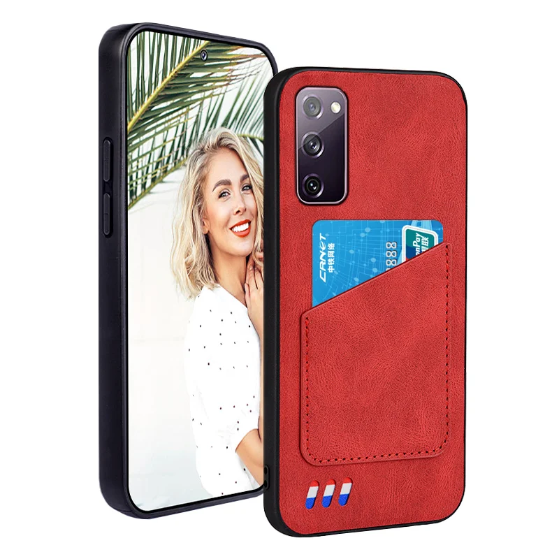 For Samsung Galaxy S20 Fe 5g Phone Case Cover With Card Holders Pu Leather  Wallet for Samsung S20 Fe Case