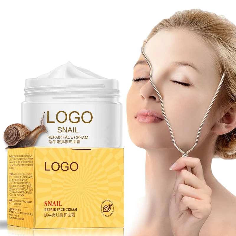 2021 new snail repair face cream serum creme visage skin care
