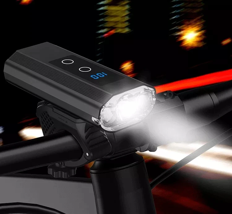Stvzo Set Luci LED Per Bicicletta, Anteriore E Posteriore, Ricaricabili USB-C, Impermeabili IPX5, Conformi StVZO, 30/10 Lux - 3