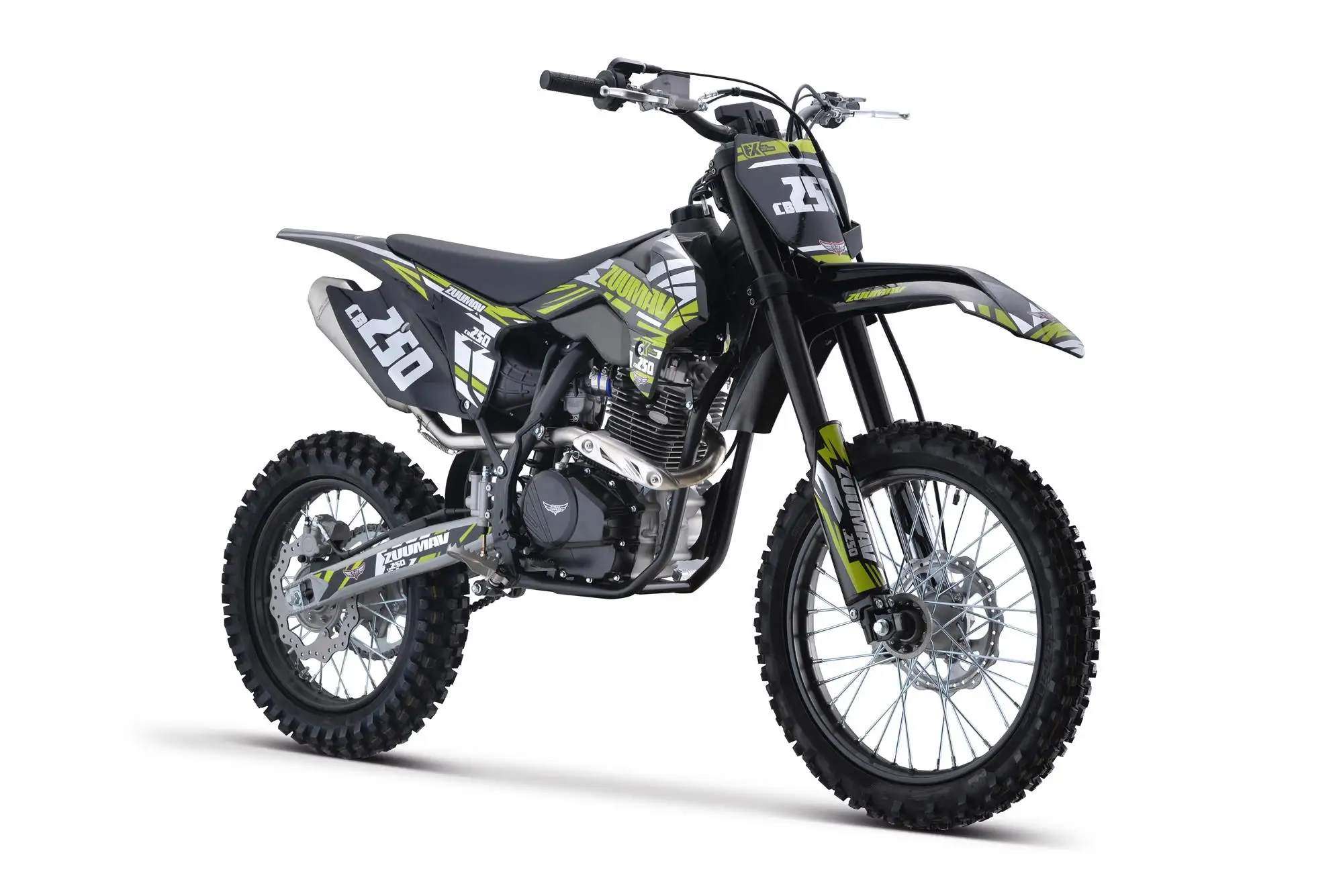 ZUUMAV K5 250cc Enduro Off-Road Dirt Bike with High Strength Steel