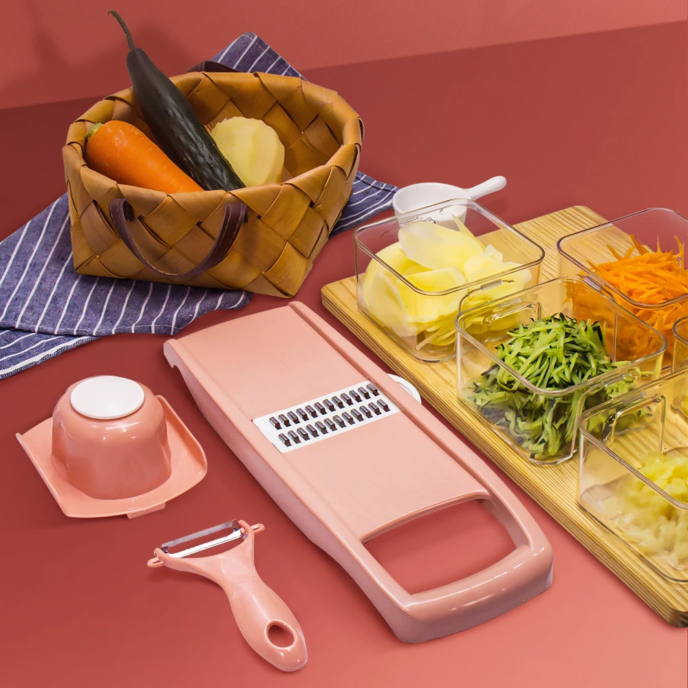 Multifunctional vegetable cutter. Овощерезка Multi-functionahn6524. Китайская терка. Китайская терка с насадками